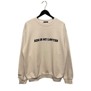 👩‍⚖️ TALENTLESS “Kim Is My Lawyer” Sweater size Large